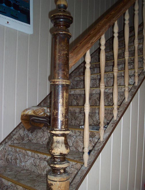 Treppensanierung einer Treppe aus Holz
